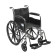 Chrome Sport Wheelchair with Various Arm Styles and Front Rigging Options