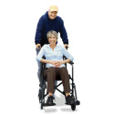 Fauteuil de transport ultra-léger Airgo®, avec repose-pieds pivotants, amovibles et ajustables, siège de 48,3 cm (19 pouces) 