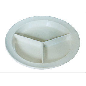 NO SLIP DIVIDED PLATE